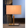 Lampe de Table classique en tissu taupe Australia