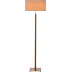 Lampadaire classique en tissu taupe Australia
