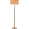 Lampadaire classique en tissu taupe Australia