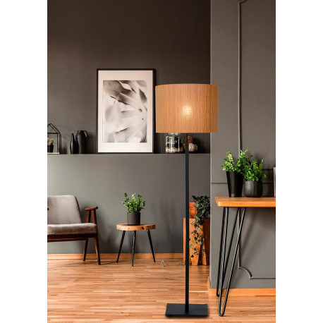 Lampadaire design Ø 42 cm en rotin Cloud