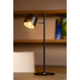 Lampe de bureau originale Hester, noire