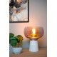 Lampe de table vintage salon blanc 1xE27 Global