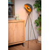 Lampadaire vintage 1xE27 noir Casagrande