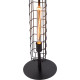 Lampadaire industriel 2xE27 noir Poppy