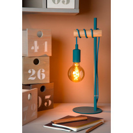 Bojok Lampe de bureau à LED E27 pour enfant Forme cube jaune 