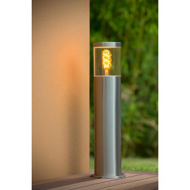 Borne d'éclairage de jardin - COURBES OUT : UNO - 100% LIGHT bvba -  contemporaine / en métal / à LED