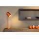 Lampe de table classique en acier effet cuivre Stanley