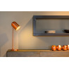 Lampe de table classique en acier effet cuivre Stanley