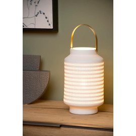 Lampe de table design en porcelaine Pax