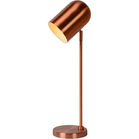 Lampe de table classique en acier effet cuivre Stanley