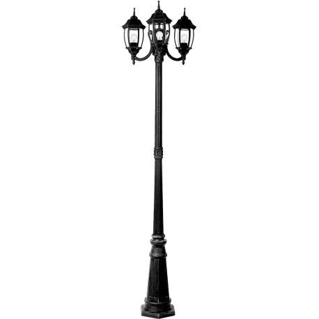 Lampadaire extérieur baroque 3xE27 Aaron