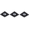 Spot encastrable LED pack de 3 Sun