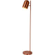 Lampadaire classique en acier effet cuivre Stanley