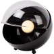 Lampe de table boule vintage en fer noir Melby