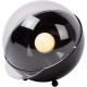 Lampe de table boule vintage en fer noir Melby