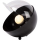 Lampe de table boule vintage en fer noir Melby