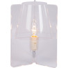 Lampe à poser design en acrylique transparent Lucile