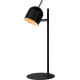 Lampe de bureau vintage en métal noir Berenice