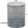 Lampe de table industrielle en métal Ø20 cm Célia