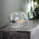 Lampe de table en verre soufflé transparent Jack