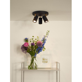 Spot plafond LED dimmable en métal mat Aurora