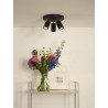 Spot plafond LED dimmable en métal mat Aurora