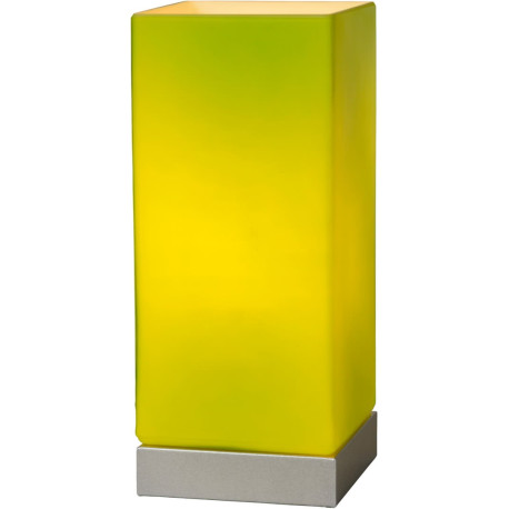 Lampe de table moderne tactile en verre vert Groove