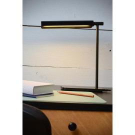 Lampe de bureau en acier - noir H50,5cm - SIDONIE en 2024