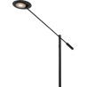 Lampadaire réglable en hauteur LED dimmable Ansel