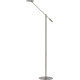 Lampadaire réglable en hauteur LED dimmable Ansel