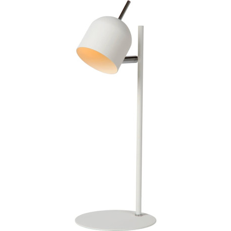 Lampe de bureau vintage en métal blanc Berenice