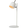 Lampe de bureau vintage en métal blanc Berenice
