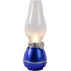 Lampe à poser vintage led rechageable bleu Wendy