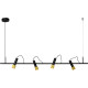 Suspension LED industrielle 4x5W Duetto
