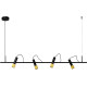 Suspension LED industrielle 4x5W Duetto