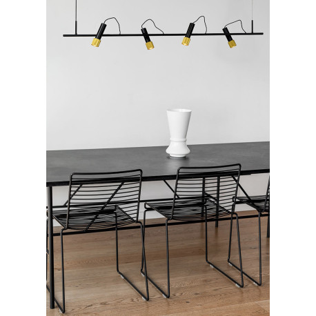 Suspension LED industrielle 4x5W Duetto