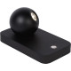 Lampe de table design led orientable en acier noir Iberis