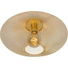 Plafonnier industriel pour salon Meshiva