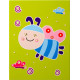 Applique enfant led panneau mural vert Sweety