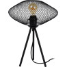 Lampe de table industrielle ronde 1xE27 Meshiva