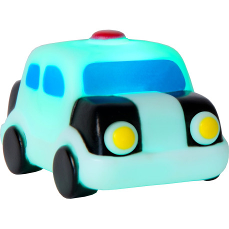Veilleuse enfant led voiture police blanc Diego