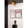 Spot plafond carré en aluminium 1 lampe You