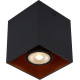 Spot plafond carré moderne 1 lampe Biddi