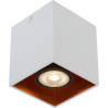 Spot plafond carré moderne 1 lampe Biddi