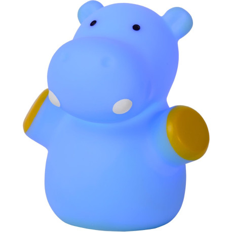 Veilleuse enfant led hippopotame bleu Igor