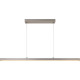 Suspension moderne led en aluminium blanc Belize