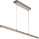 Suspension moderne led en aluminium blanc Belize