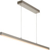 Suspension moderne led en aluminium blanc Belize