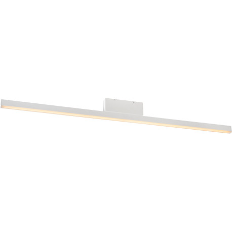 Plafonnier moderne led en aluminium blanc Dundy