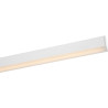 Plafonnier moderne led en aluminium blanc Dundy